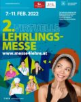 Plakat 2. virtuelle Lehrlingsmesse 2022